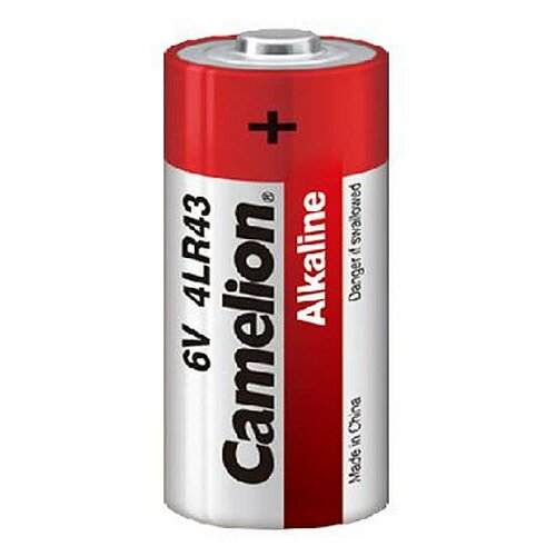 1x Camelion 4LR43 PX27 Alkaline 6V Batterie