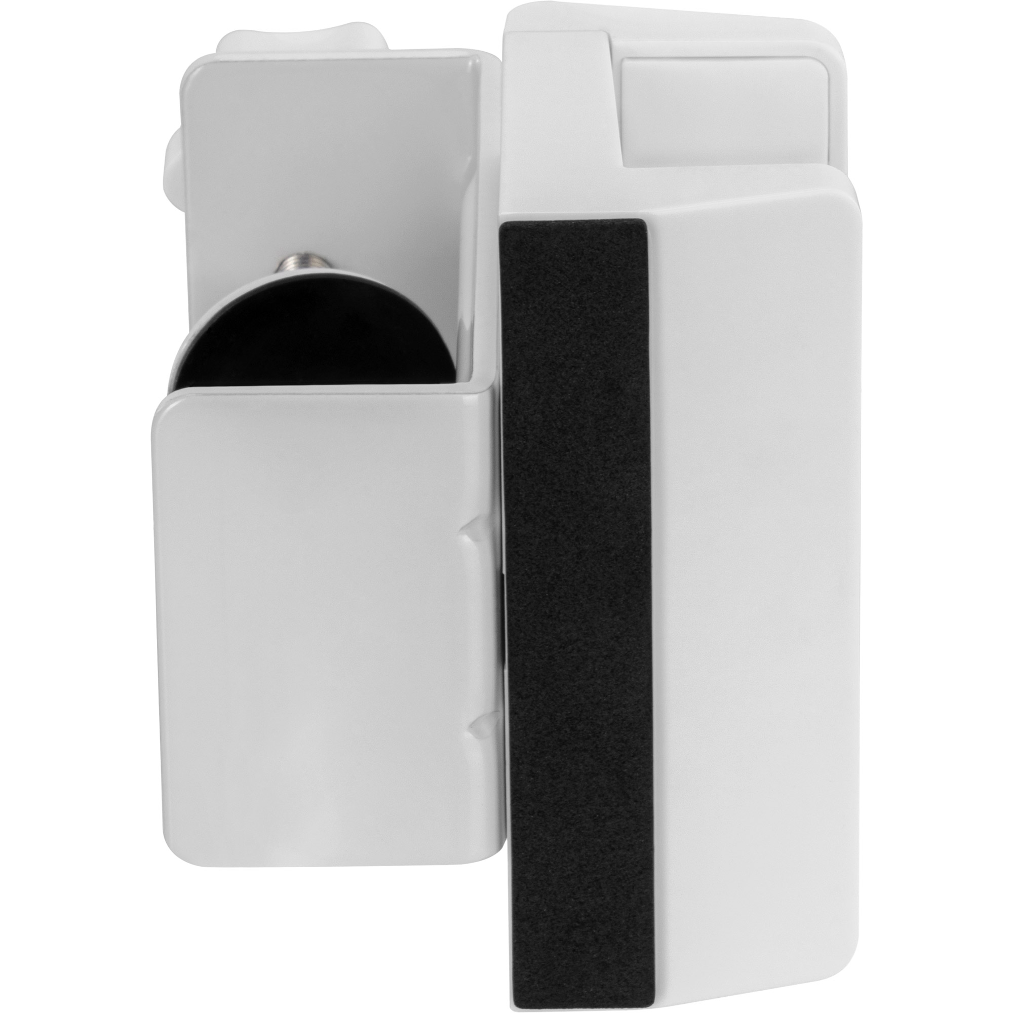 Inline® Tischbein-Klemme für Steckdosenleiste, Schraubklemme, weiß
