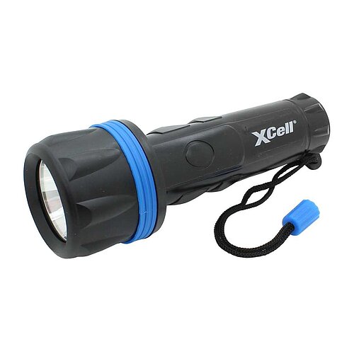 XCell LED-Taschenlampe Rubber 2D