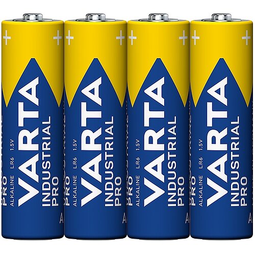 100x Varta Pro Industrial AA Mignon LR6 Alkaline Batterie