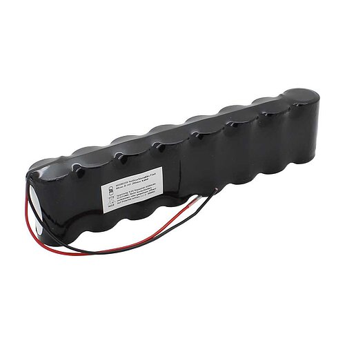 Notleuchtenakku NiCd 9,6V 4500mAh F1x8 Mono D mit 200mm Kabel 0,75mm²