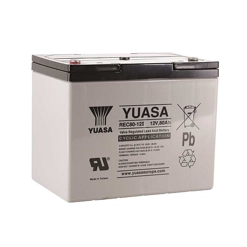 Yuasa REC80-12I 12V 80Ah zyklenfest