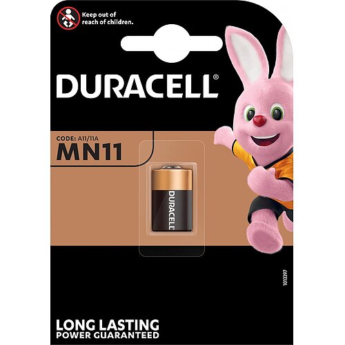 Duracell MN11 LR1016 A11 LR11A Alkaline 6V Batterie - 5er Verpackung