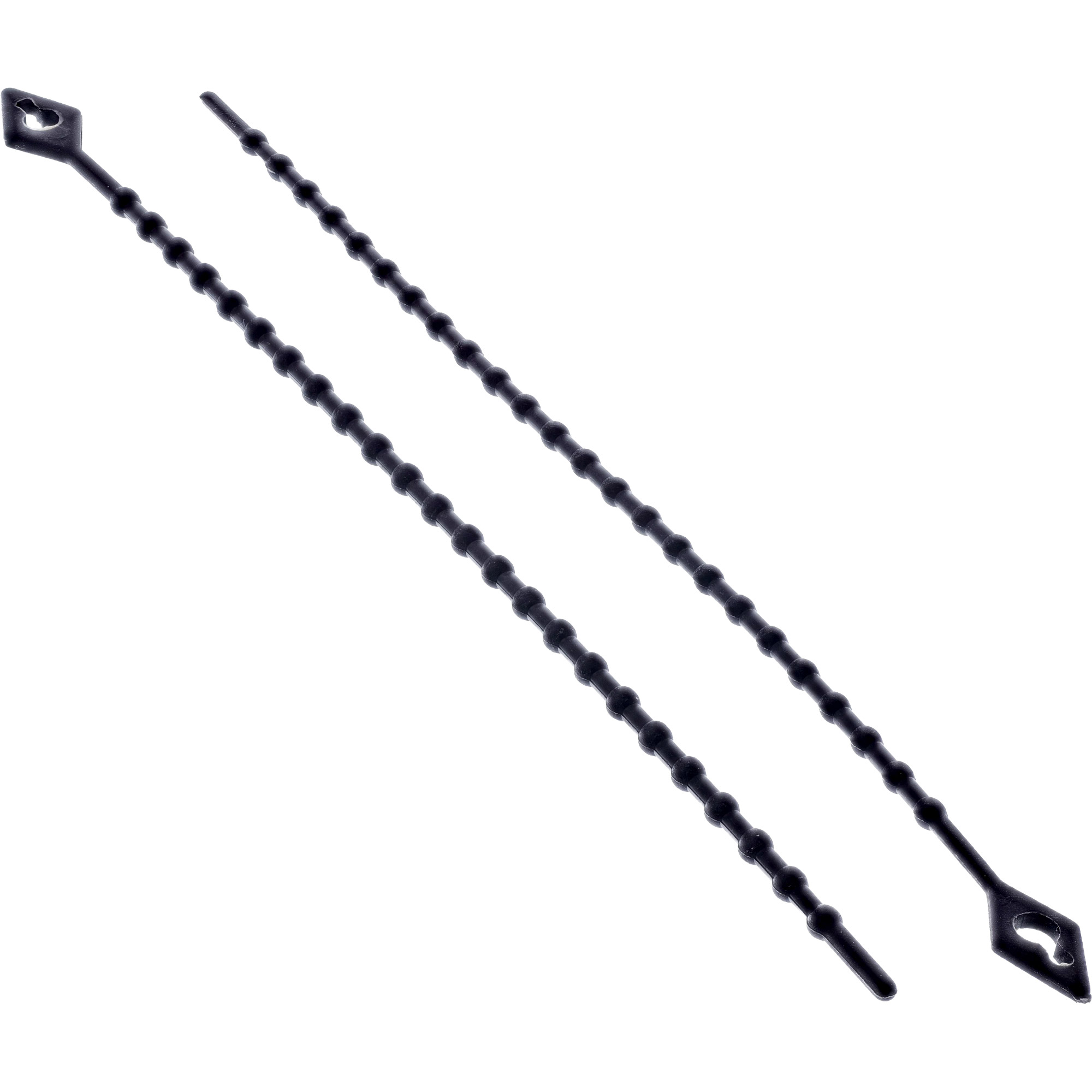 Inline® Kabelbinder Kugelbinder schwarz, Länge 150mm, 100 Stück