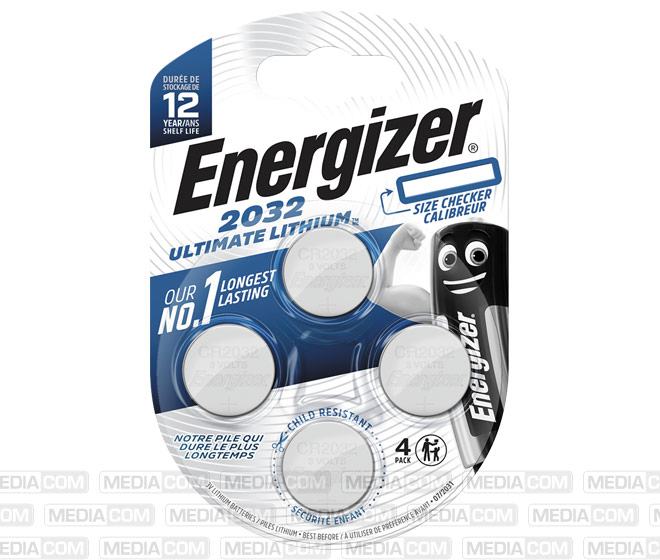 Batterie Lithium, Knopfzelle, CR2032, 3V