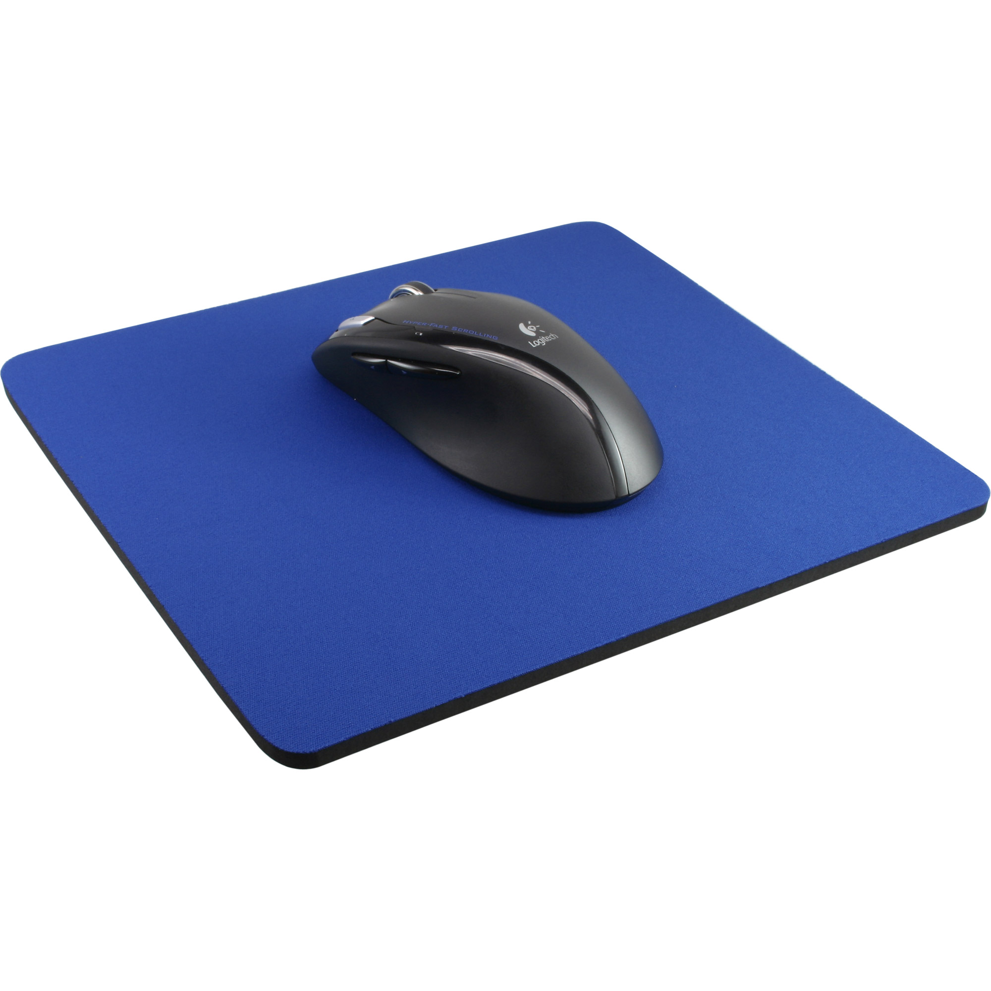 Inline® Maus-Pad 250x220x6mm, blau