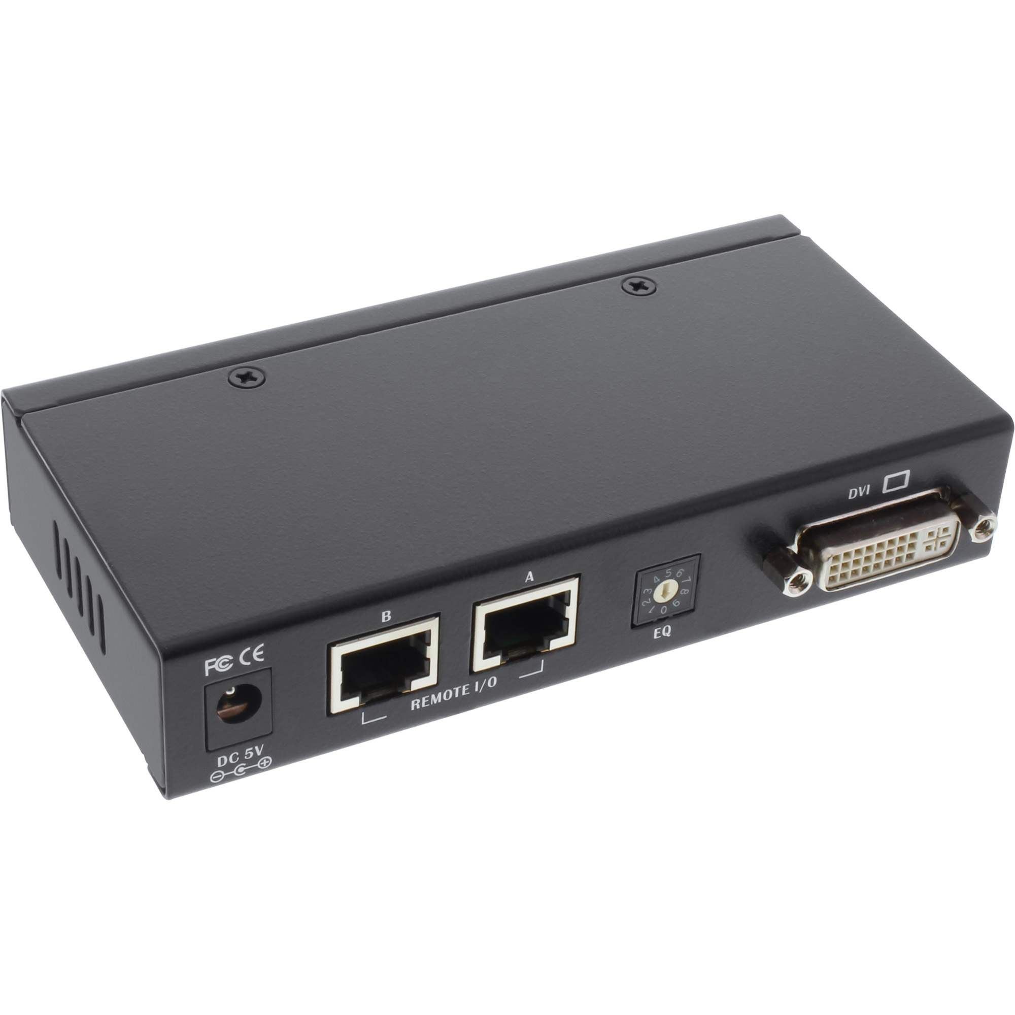 InLine DVI USB KVM Extender, Verlängerung über UTP, mit Audio, bis 50m InLine DVI USB KVM Extender, Verlängerung über UTP, mit Audio, bis 50m