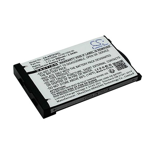 Telefonakku LiIon 3,7V 800mAh ersetzt Aastra 23-001059-00 Telefonakku LiIon 3,7V 800mAh ersetzt Aastra 23-001059-00