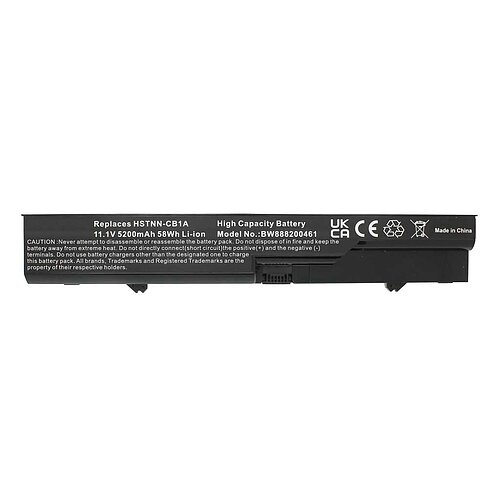 Laptopakku LiIon 10,8V 5200mAh 56,16Wh schwarz ersetzt HP 587706-121 Laptopakku LiIon 10,8V 5200mAh 56,16Wh schwarz ersetzt HP 587706-121
