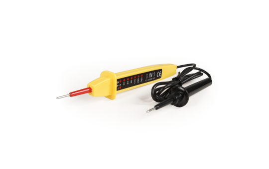 Spannungsprüfer McPower, 0-500V, LEDs für 6/12/24/50 V=, 110/220/400 V~