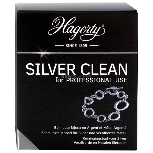 12x Hagerty - Silver Clean Professional Silberbad für Schmuck 170ml - Gewerblich Abgabe