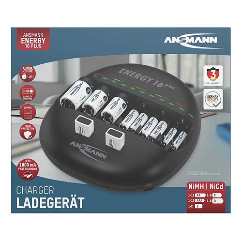 Ansmann Energy 16plus 1001-0004 Ansmann Energy 16plus 1001-0004