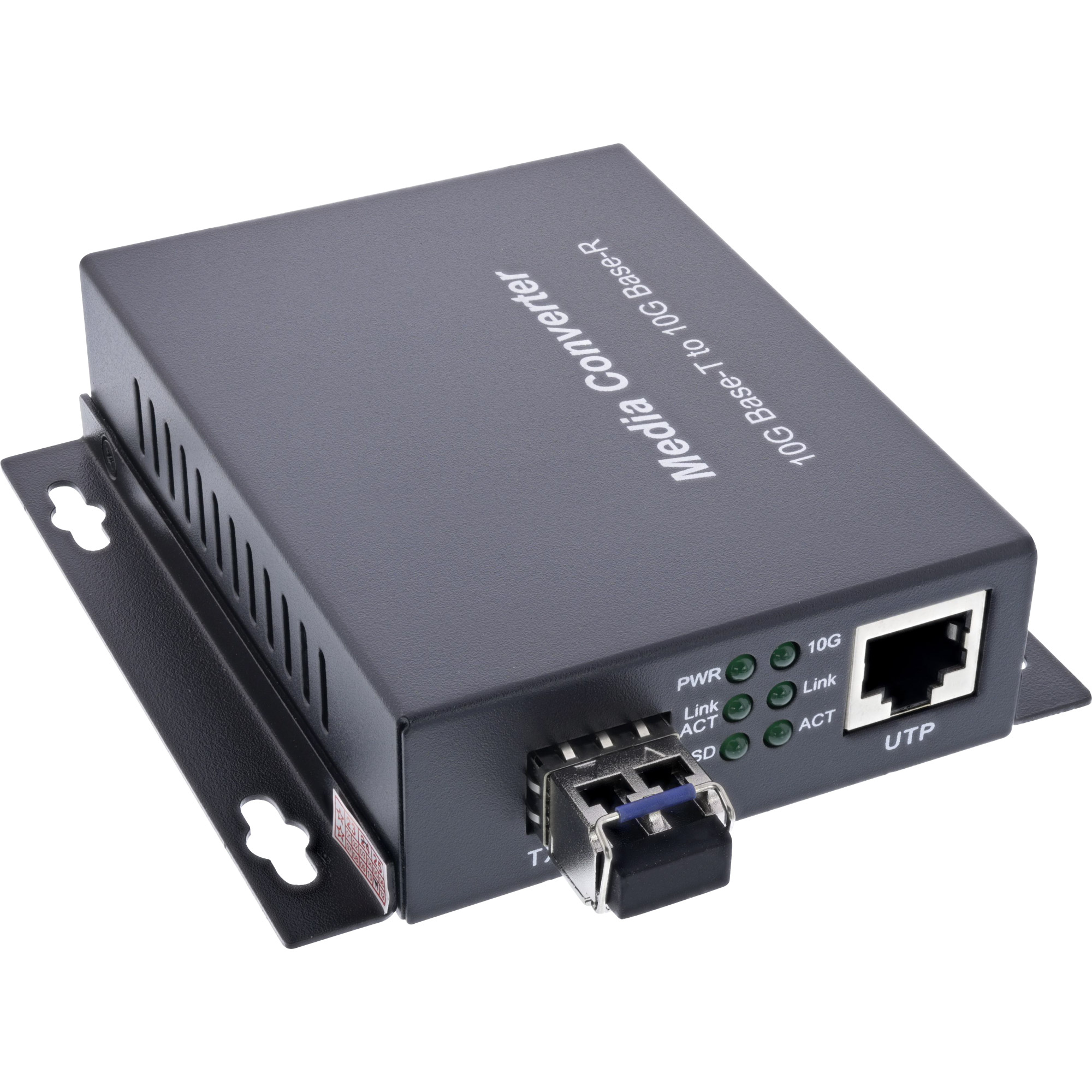 InLine® Netzwerk Media Konverter 10Gb/s TP zu SFP+ LWL (für LC Duplex), SM, 10km InLine® Netzwerk Media Konverter 10Gb/s TP zu SFP+ LWL (für LC Duplex), SM, 10km