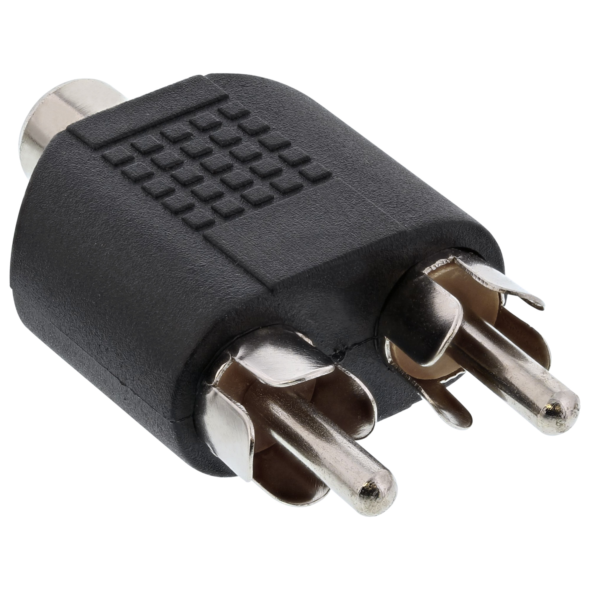 Inline® Audio Adapter, Cinch Buchse an 2x Cinch Stecker Inline® Audio Adapter, Cinch Buchse an 2x Cinch Stecker