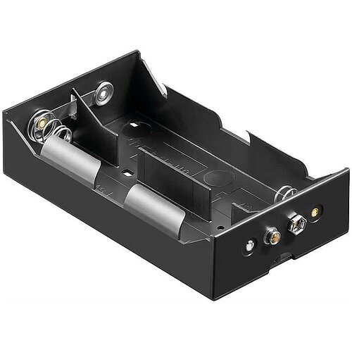Batteriehalter für 4x Mono mit Druckknopf Batteriehalter für 4x Mono mit Druckknopf