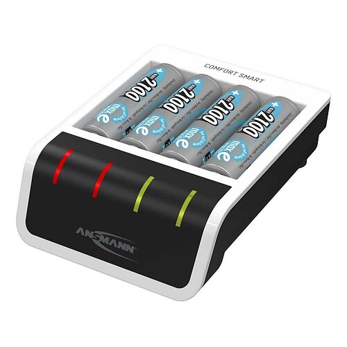 Ansmann Comfort Smart inklusive 4x AA 2100mAh 1001-0092-01 Ansmann Comfort Smart inklusive 4x AA 2100mAh 1001-0092-01