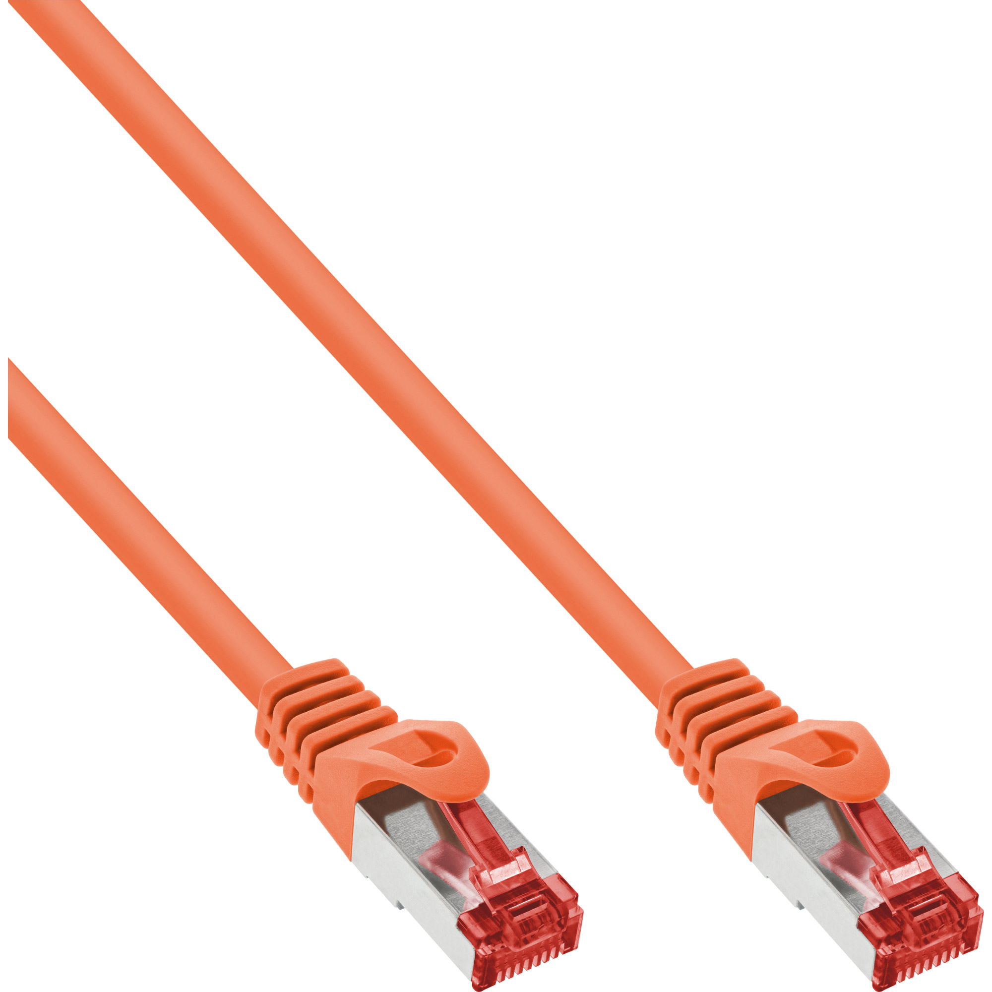 1m - 70er B-Pack Inline® Patchkabel, S/FTP (PiMf), Cat.6, PVC, CU, orange 1m - 70er B-Pack Inline® Patchkabel, S/FTP (PiMf), Cat.6, PVC, CU, orange