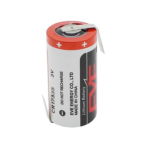 EVE CR17335 2/3A 3V mit Lötfahnen Z-Form