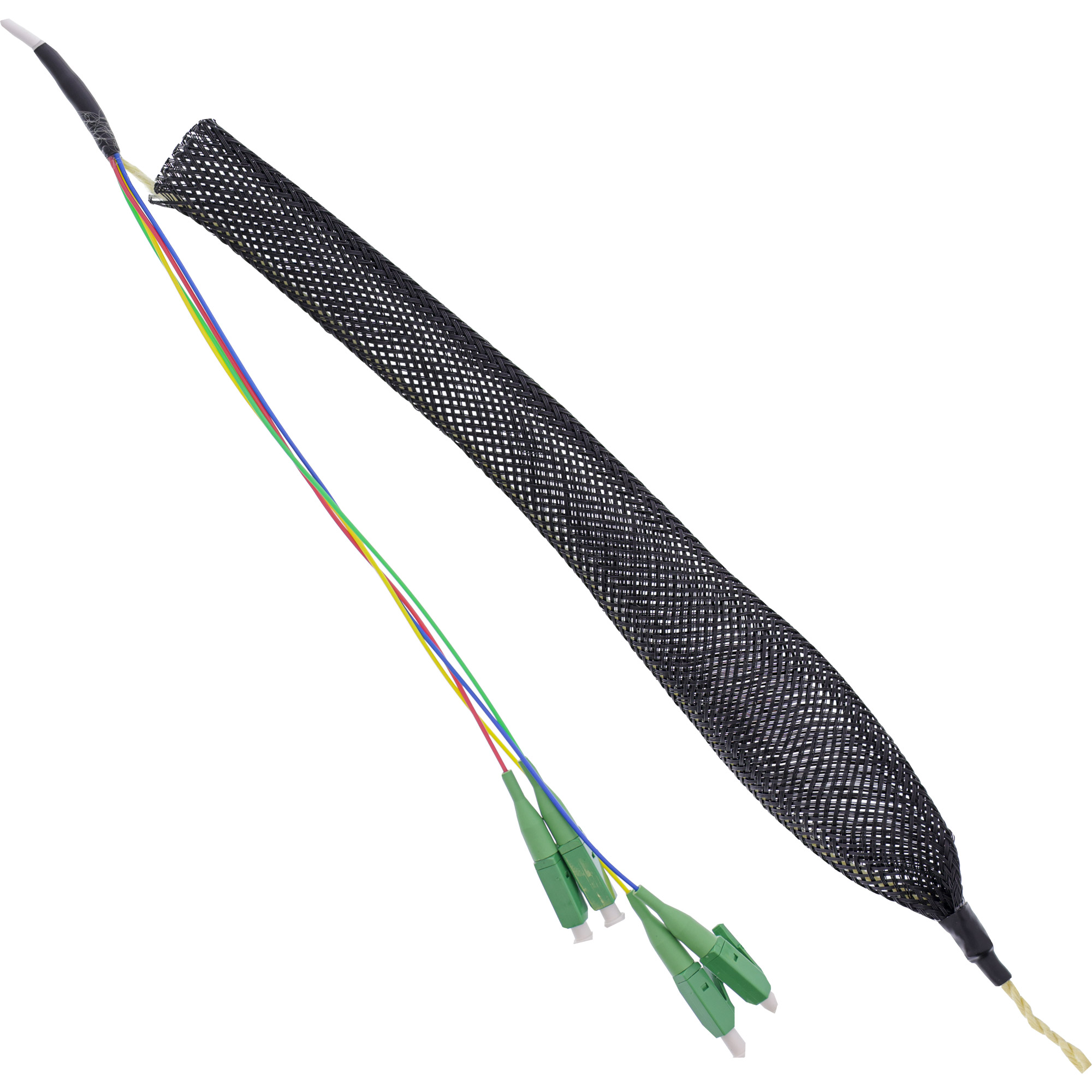 InLine® FTTH Verlängerungsbox vorkonfektioniert 4x LC/APC 9/125µm 10m