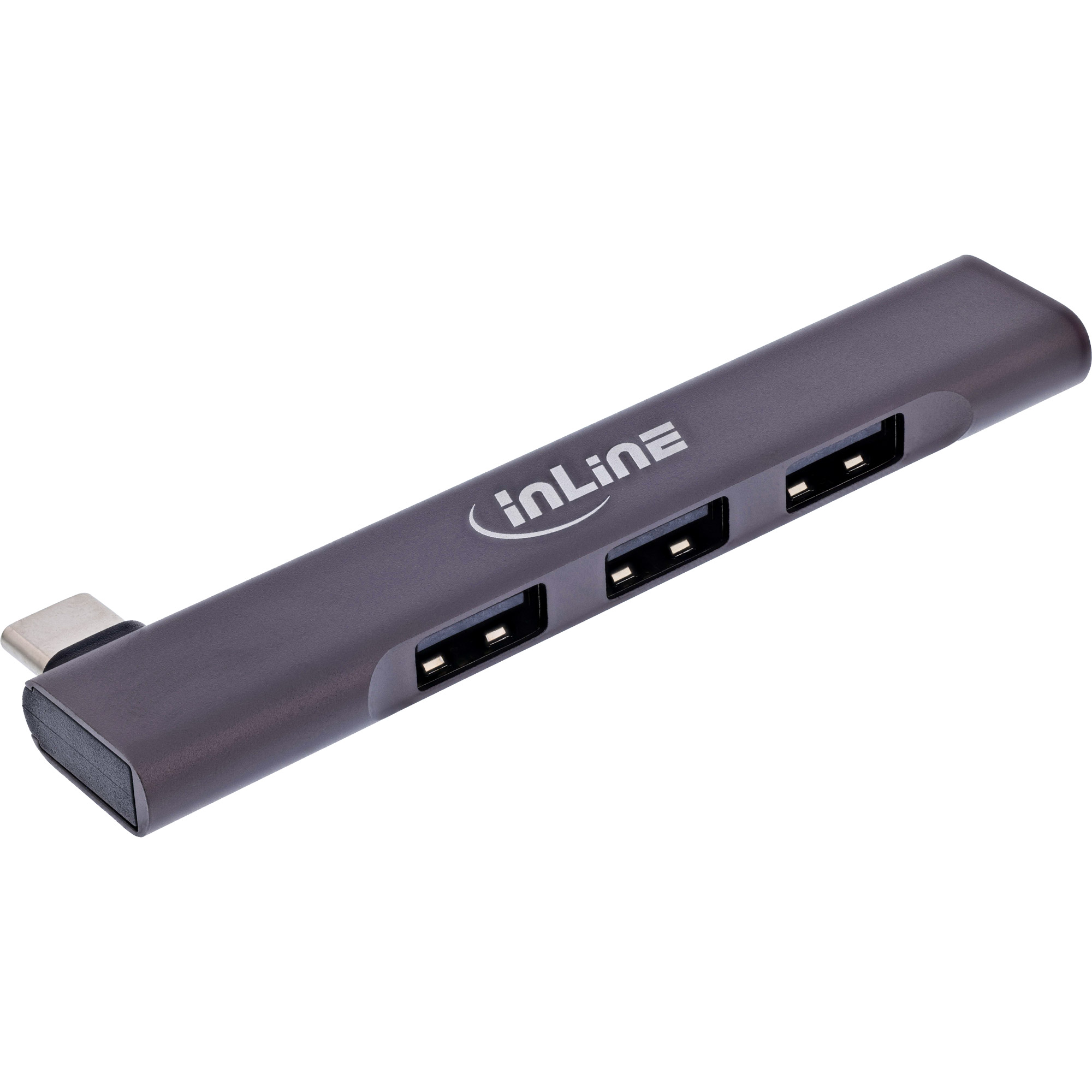 InLine® Slim USB-C Hub, 4-Port, USB 3.0 + 3x USB 2.0, schmale Bauform InLine® Slim USB-C Hub, 4-Port, USB 3.0 + 3x USB 2.0, schmale Bauform