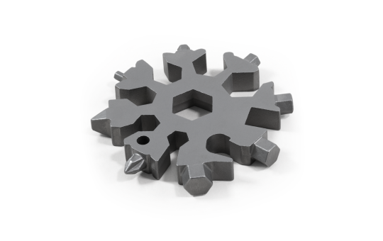 Universal-Tool McPower ''Schneeflocke'' 18-in-1 Flaschenöffner, Schraubendreher