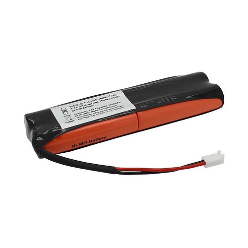 Notleuchtenakku NiMH 4,8V 3600mAh L2x2 4/3A mit 100mm Kabel und Stecker ersetzt GP400LAHT4S6