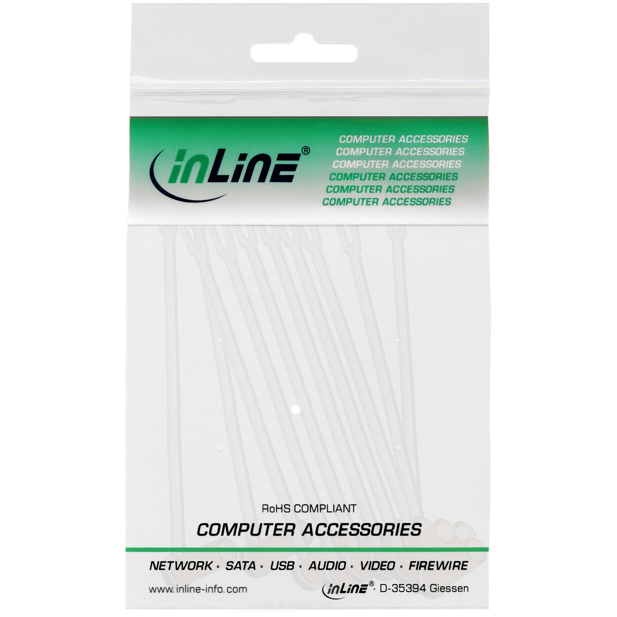 Inline® Staubschutz, für LWL ST- oder simplex SC-Stecker 10er Pack