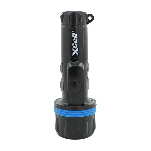 XCell LED-Taschenlampe Rubber 2D