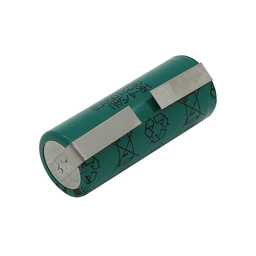 FDK / Sanyo NiMH-Akku HR-4/5AU 4/5A 2150mAh mit Lötfahnen U-Form
