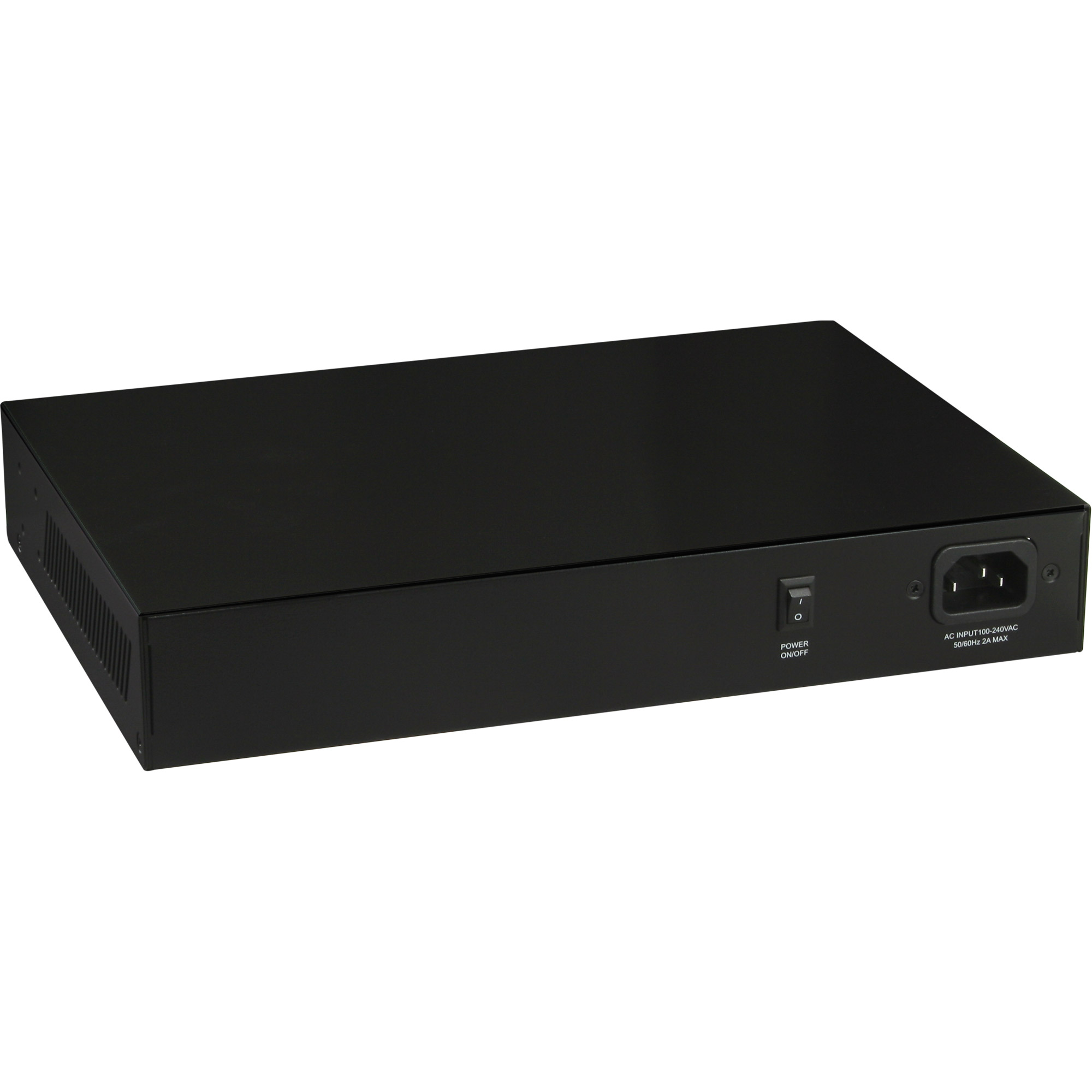 Longshine Gigabit Switch, 8-Port, LCS-GSP8108, Desktop, PoE+, Lüfterlos Longshine Gigabit Switch, 8-Port, LCS-GSP8108, Desktop, PoE+, Lüfterlos