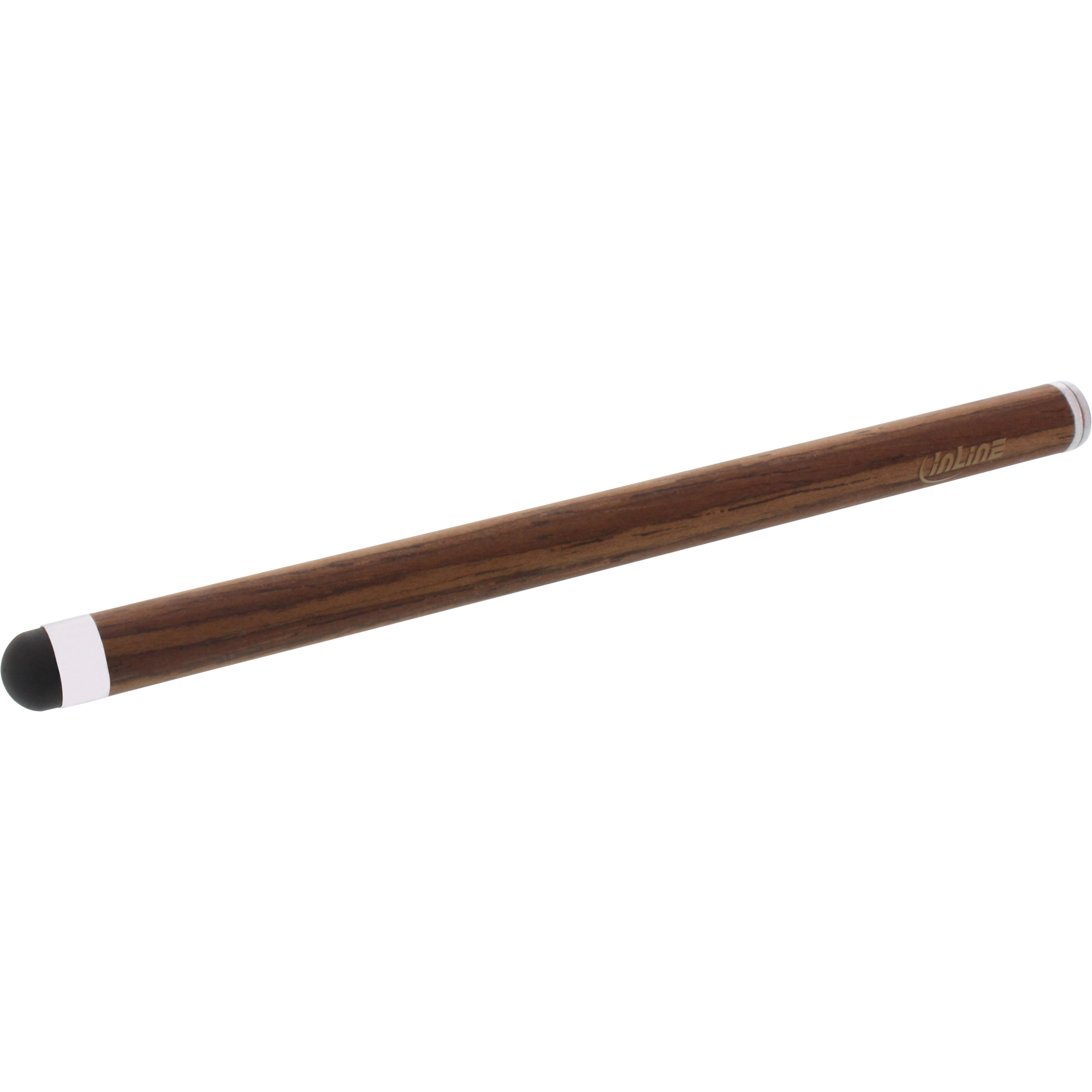 Inline® woodstylus, Stylus-Stift für Touchscreens, Walnuss/Metall
