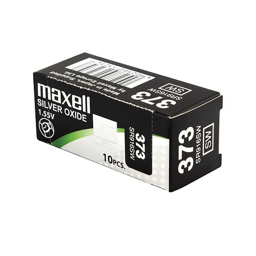 10x SR916SW SR68 373 Silberoxid Batterie Maxell 1,55 V