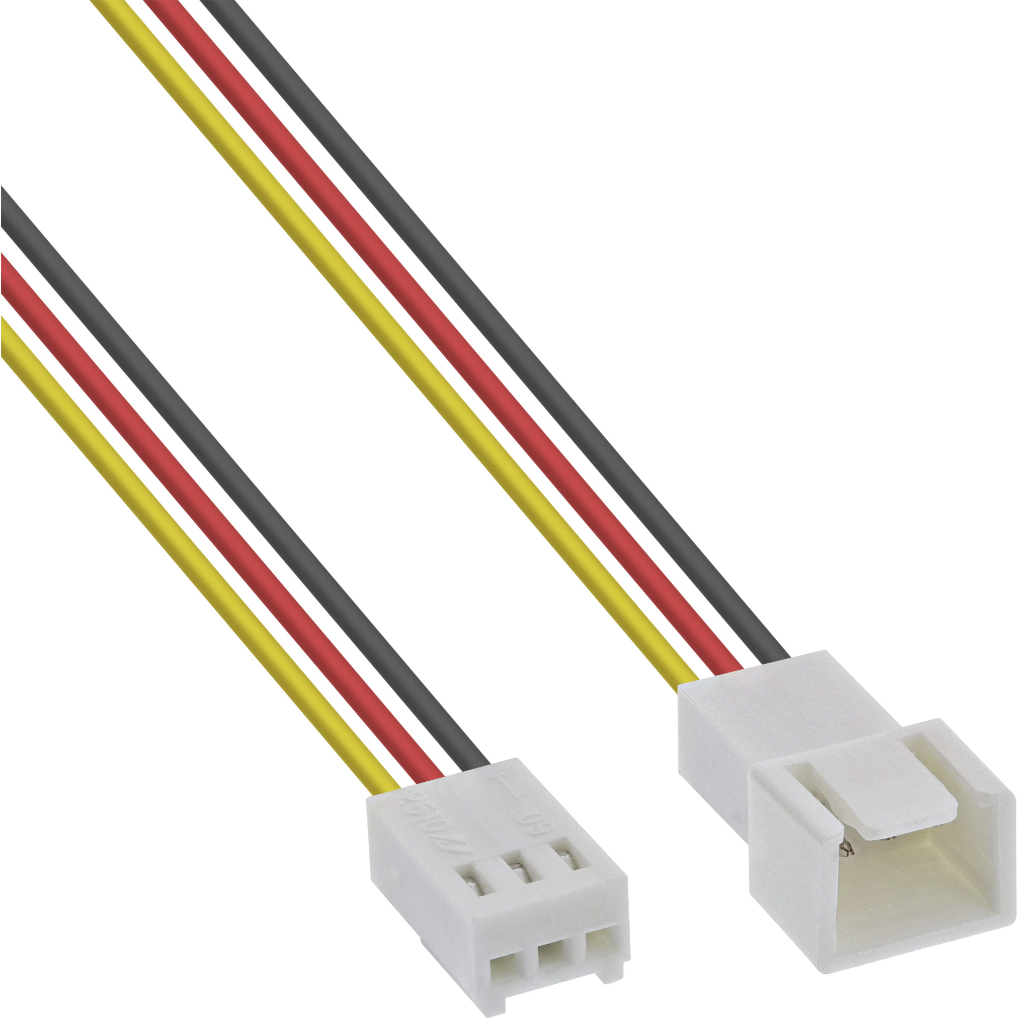 InLine® Lüfterkabel Verlängerung, 3pol Molex Stecker / Buchse, 1m InLine® Lüfterkabel Verlängerung, 3pol Molex Stecker / Buchse, 1m