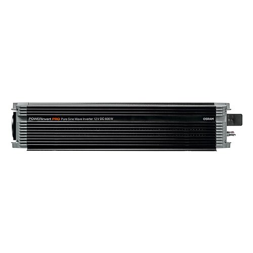 POWERinvert PRO Pure Sine Wave Inverter 12V DC 600W RCD 1 St. OSRAM