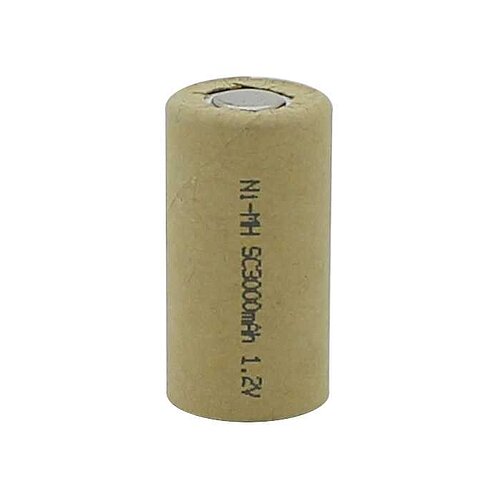 BP SC3000P NiMH-Akku 3000mAh Sub-C im Pappmantel discharge 30A BP SC3000P NiMH-Akku 3000mAh Sub-C im Pappmantel discharge 30A