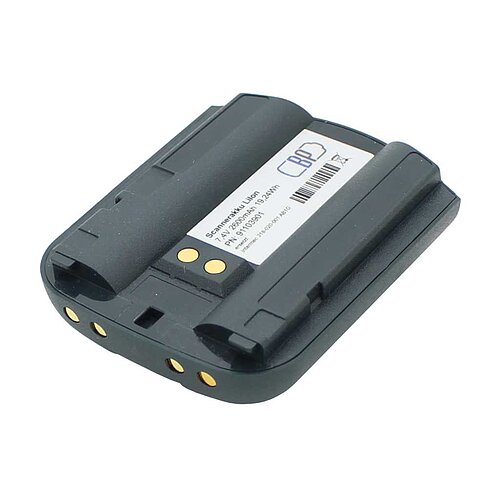 Scannerakku LiIon 7,4V 2600mAh ersetzt Intermec 318-020-001 AB1G Scannerakku LiIon 7,4V 2600mAh ersetzt Intermec 318-020-001 AB1G