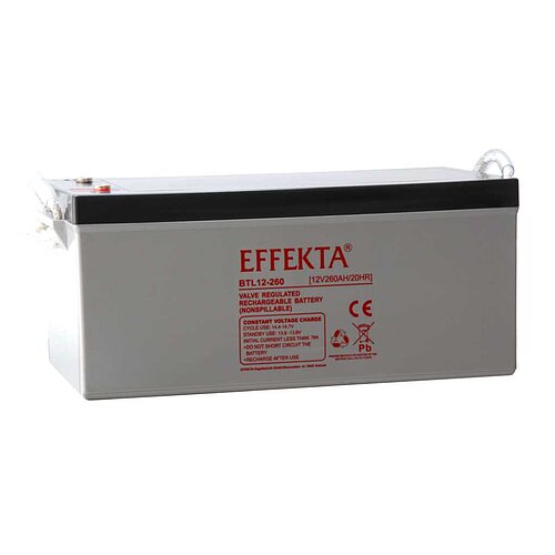 Effekta BTL12-260 12V 260Ah Longlife Effekta BTL12-260 12V 260Ah Longlife