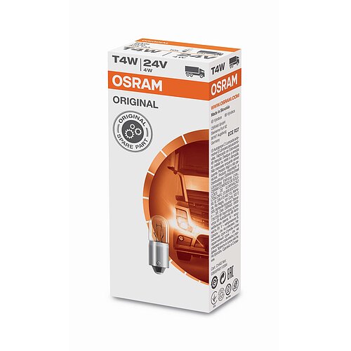T4W 24V 4W BA9s Original Faltschachtel 1St. OSRAM