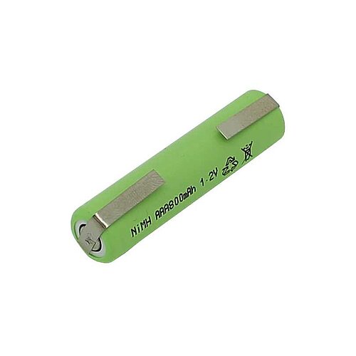 BP AAA800P NiMH 800mAh AAA Flattop mit Lötfahnen U-Form BP AAA800P NiMH 800mAh AAA Flattop mit Lötfahnen U-Form