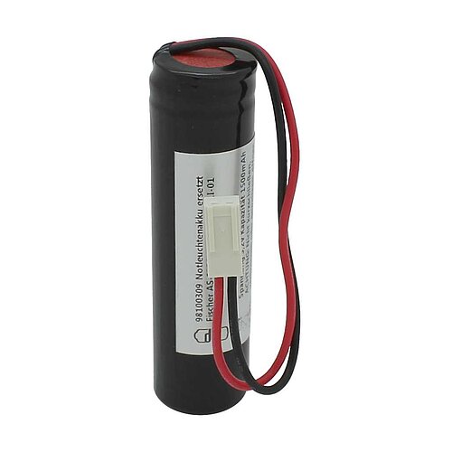 Notleuchtenakku LiFePO4 3,2V 1500mAh ersetzt Fischer AS-0320-0150-18650-LI-01 Notleuchtenakku LiFePO4 3,2V 1500mAh ersetzt Fischer AS-0320-0150-18650-LI-01
