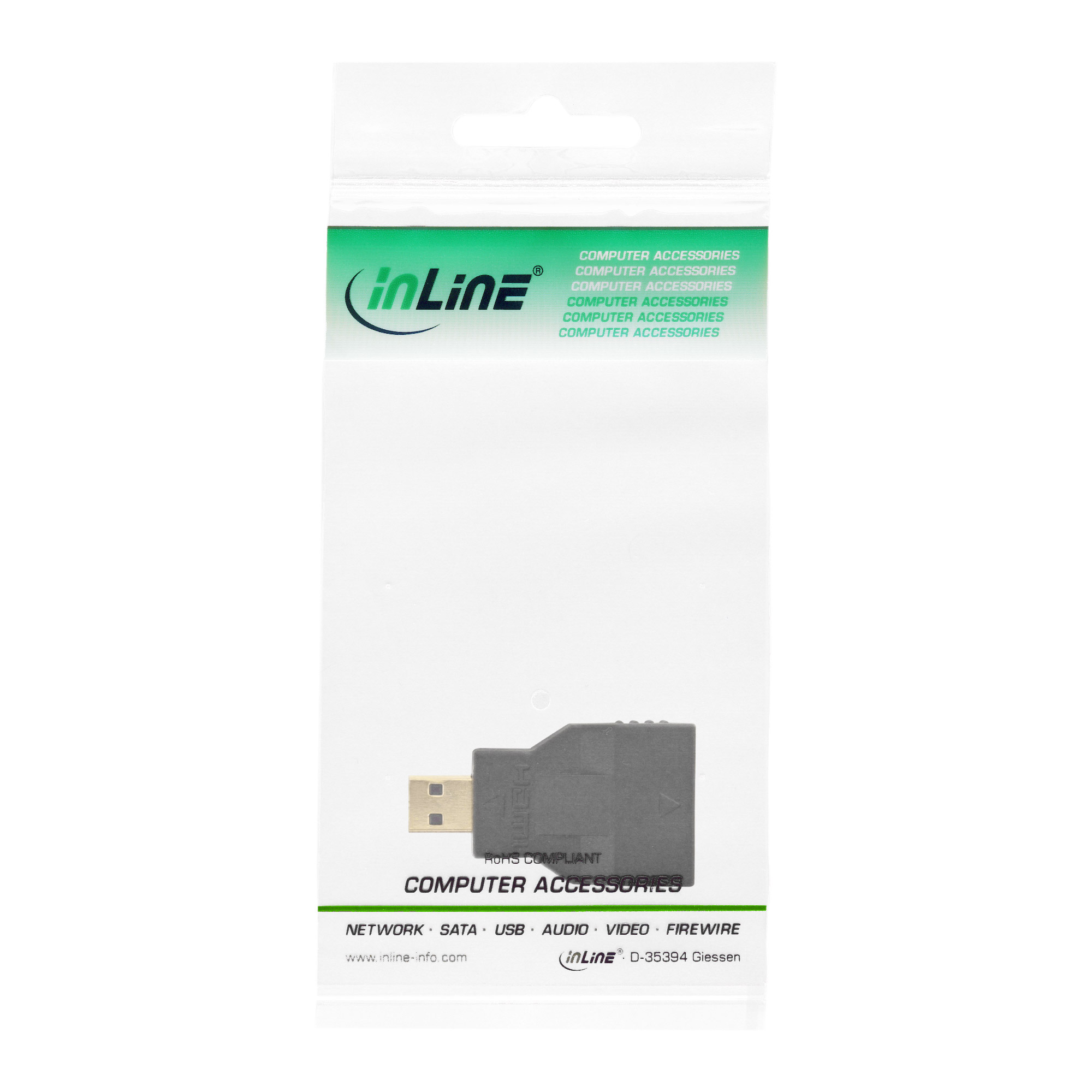 Inline® HDMI Adapter, Mini HDMI C Buchse auf Micro HDMI D Stecker, 4K2K Inline® HDMI Adapter, Mini HDMI C Buchse auf Micro HDMI D Stecker, 4K2K