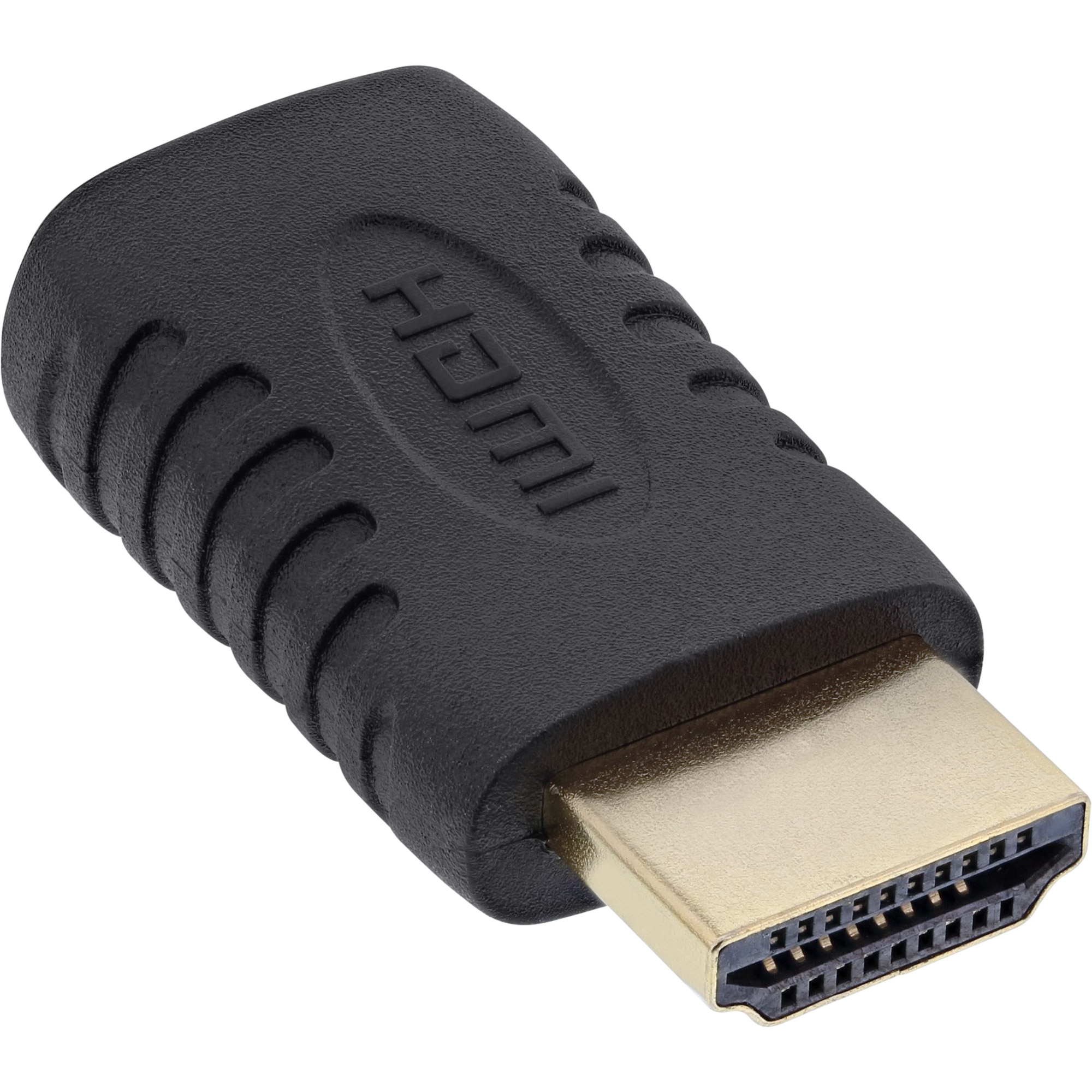Inline® HDMI Adapter, HDMI A Stecker auf Mini HDMI C Buchse, 4K2K Inline® HDMI Adapter, HDMI A Stecker auf Mini HDMI C Buchse, 4K2K