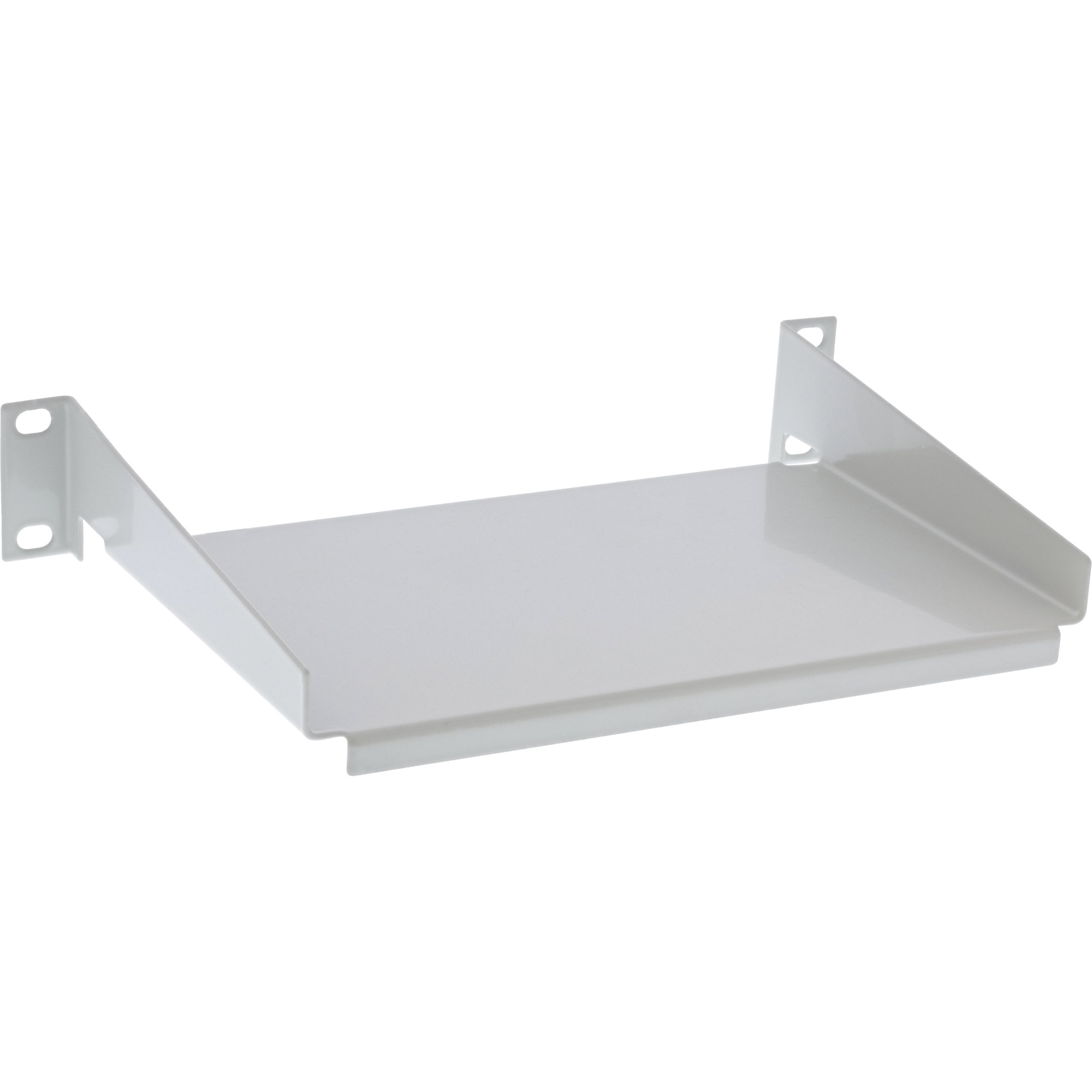 Inline® 10" Fachboden, 160mm, 10kg, 1HE, RAL 7035 grau