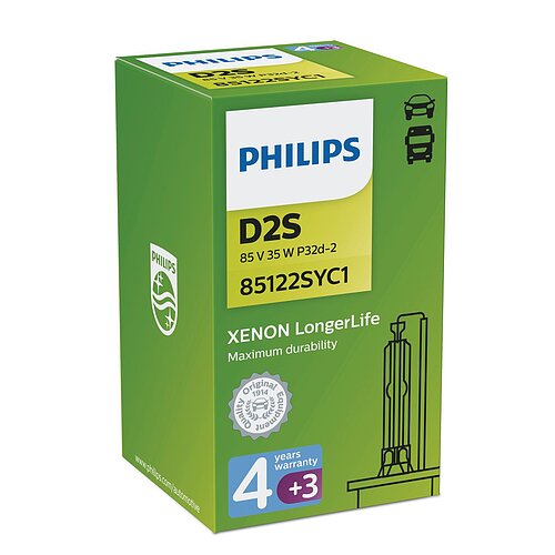 Philips D2S 35W P32d-2 LongerLife Xenon
