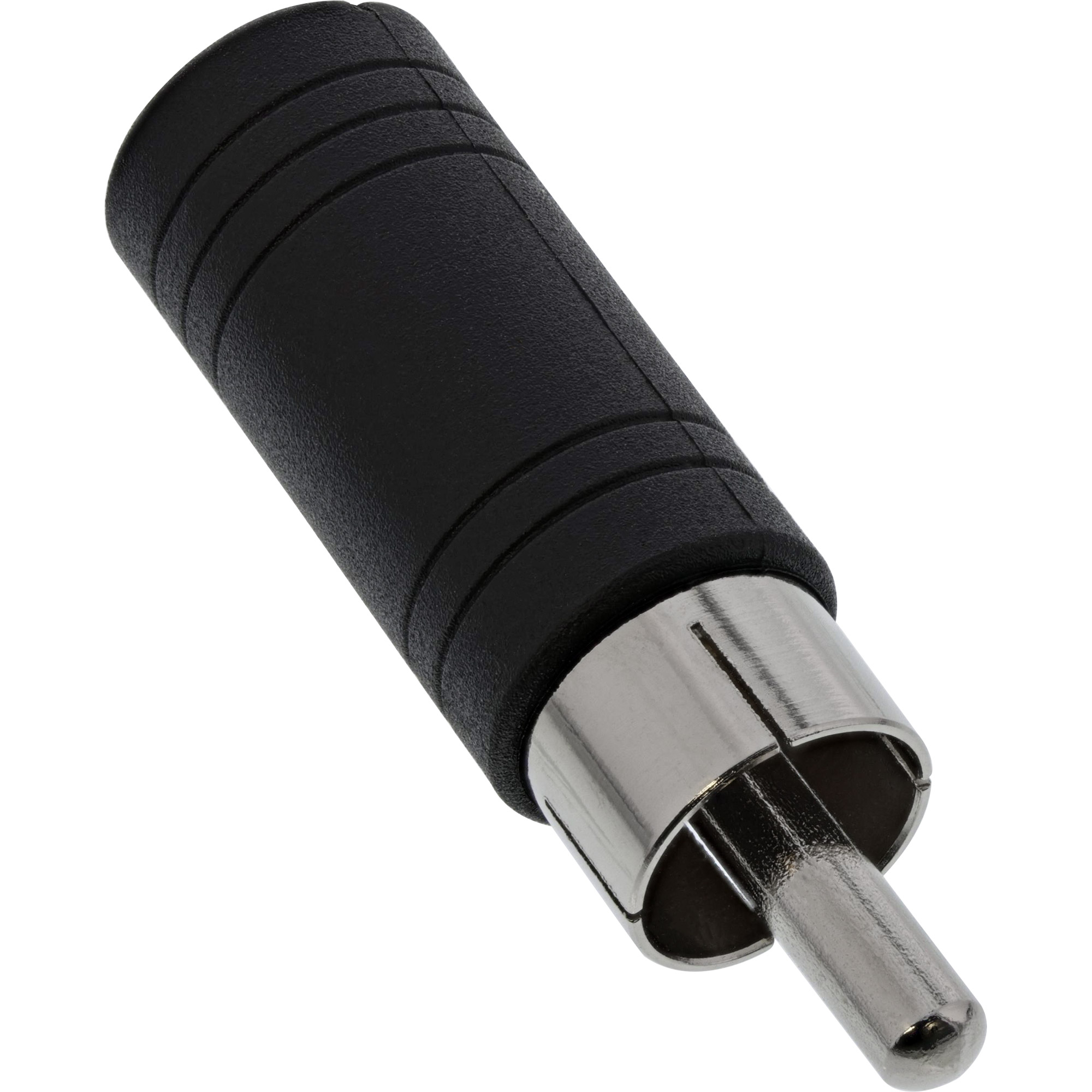 Inline® Audio Adapter, Cinch Stecker auf 3,5mm Klinke Buchse, Mono
