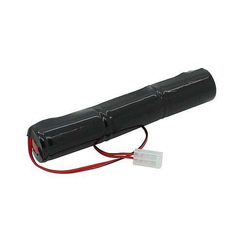 Notleuchtenakku NiCd 3,6V 1800mAh L1x3 Sub-C mit 200mm Kabel und Stecker