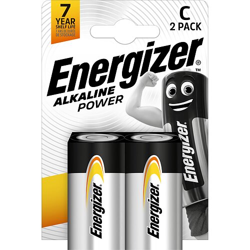 Energizer Power Alkaline C LR14 - 2er Verpackung Energizer Power Alkaline C LR14 - 2er Verpackung