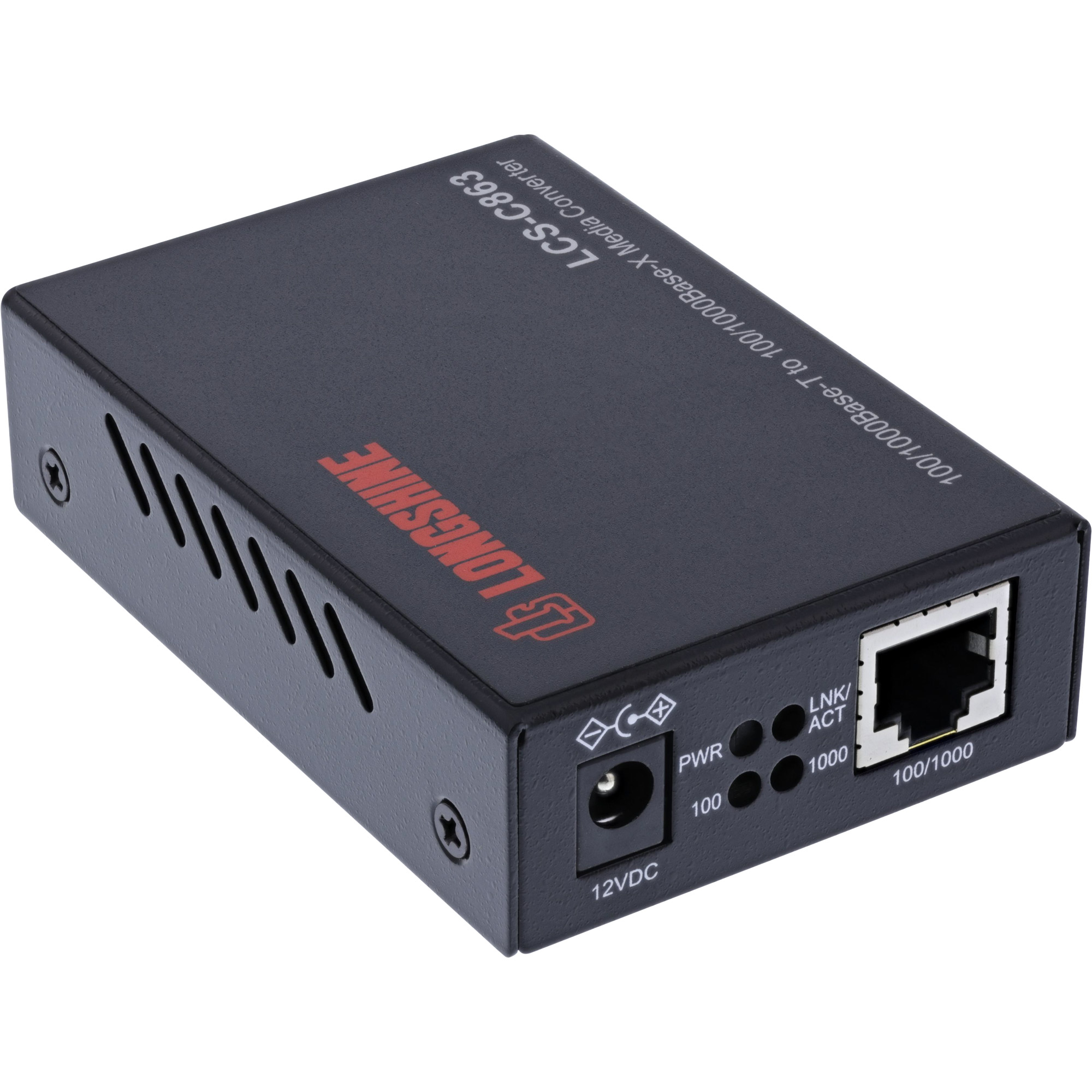Longshine Gigabit Triple-Speed Medien Konverter LCS-C863 Longshine Gigabit Triple-Speed Medien Konverter LCS-C863