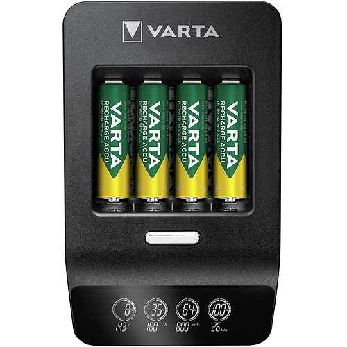 NiMH Akku Ultra Fast Ladegerät 8A Varta 57685 für AA Mignon AAA Micro