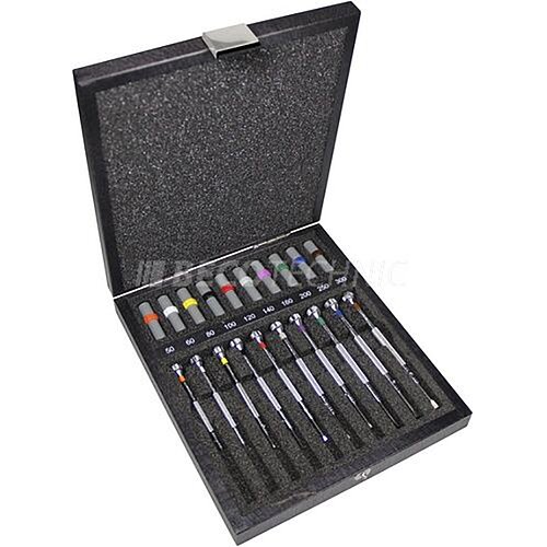 Bergeon - 10 Uhrmacher Schraubendreher 30080-AC100,5 - 3,0 mm